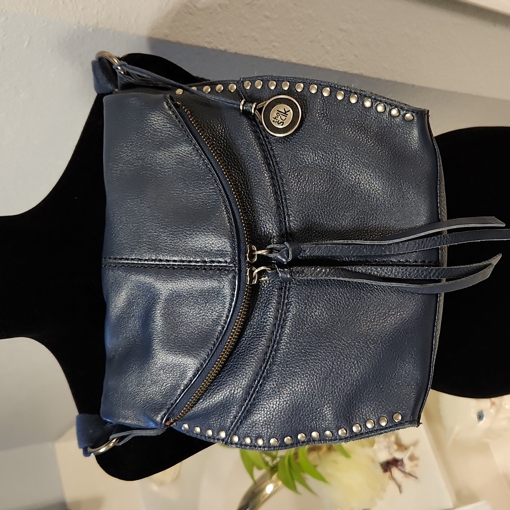 The Sak Navy Blue Silverlake Crossbody Purse